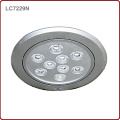 Corte buraco 120mm 9 * 3W CE LED teto baixo luz para jóias (LC7229N)